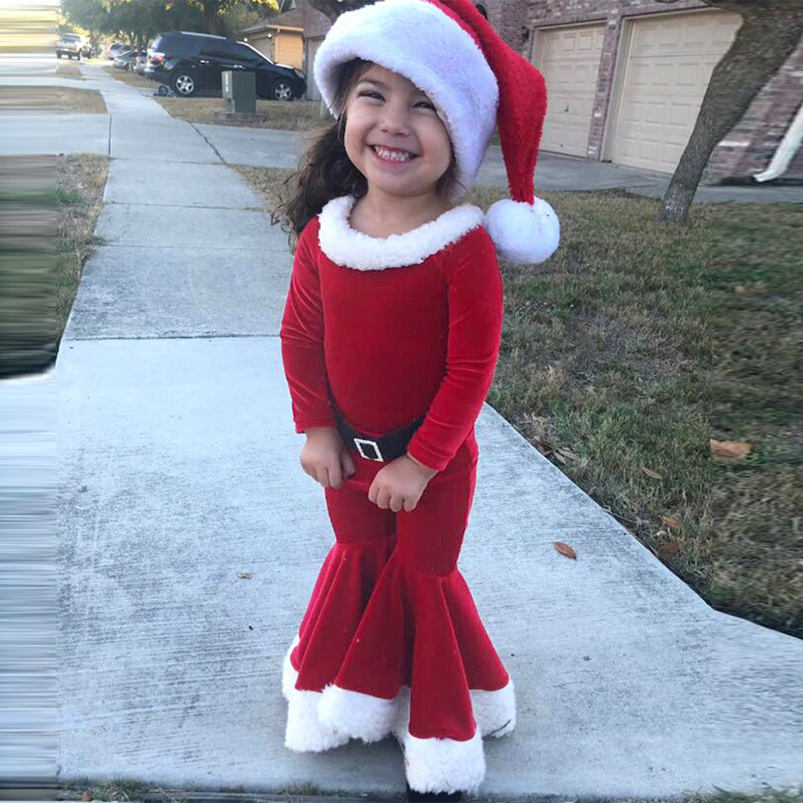 Little miss sales santa costume